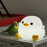 GlowDuck™ - silikonowa lampka nocna LED o ciepłym, kojącym świetle