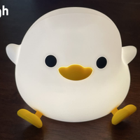 GlowDuck™ - silikonowa lampka nocna LED o ciepłym, kojącym świetle