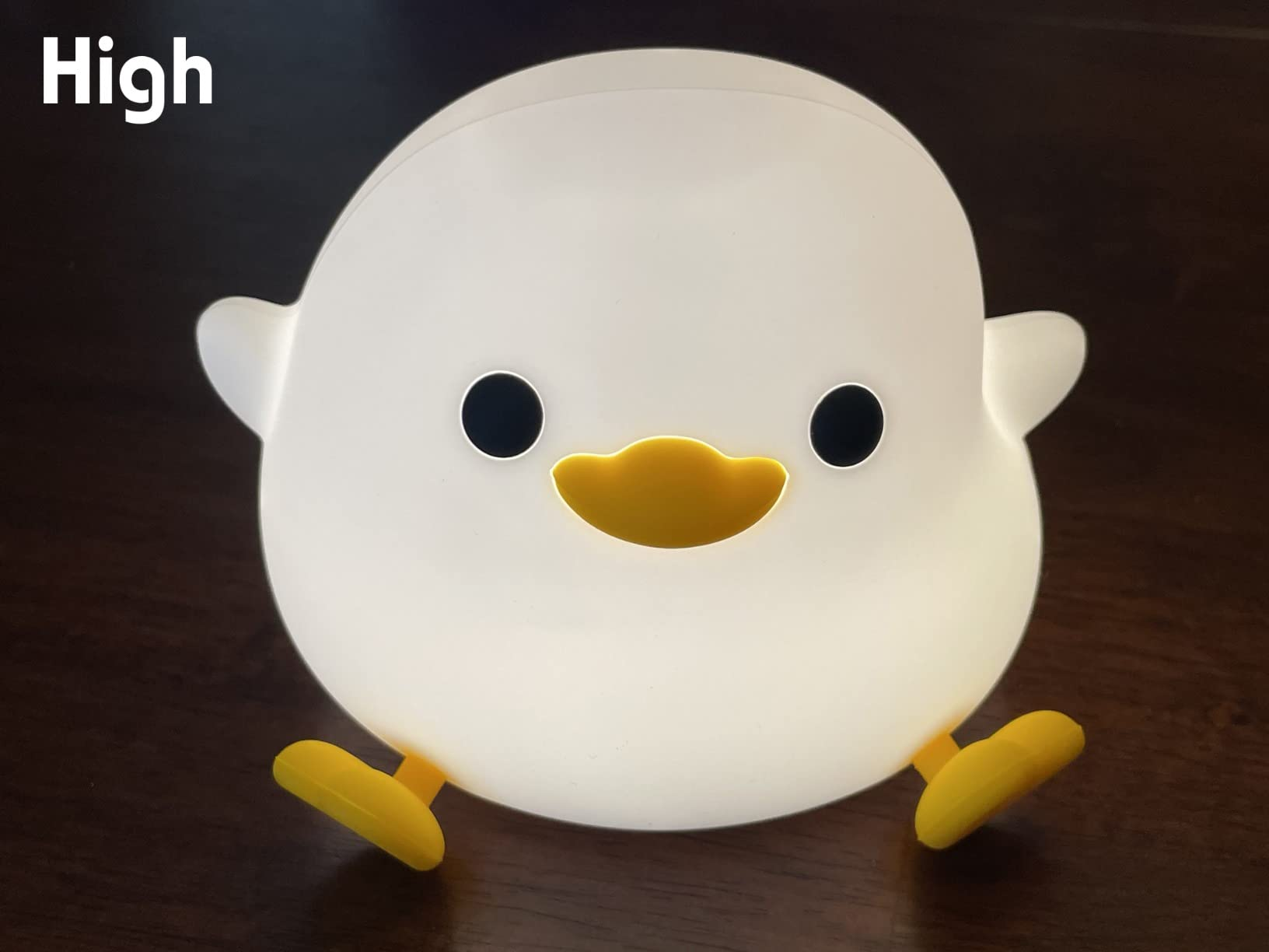 GlowDuck™ - silikonowa lampka nocna LED o ciepłym, kojącym świetle